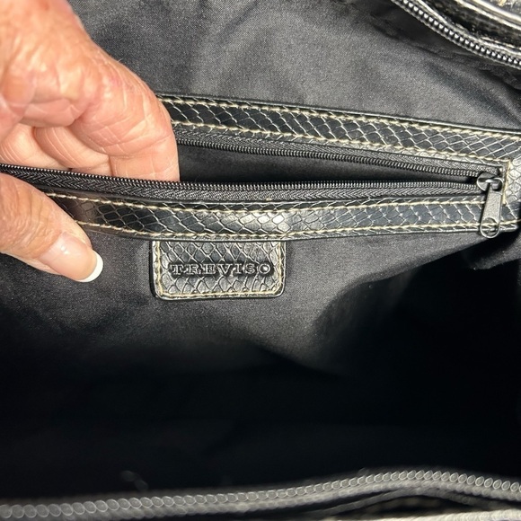 Trveviso Large Leopard Print Tote Bag - Picture 9 of 16